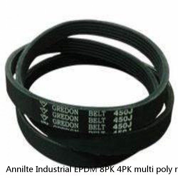 Annilte Industrial EPDM 8PK 4PK multi poly rib 6PK v belt 6pk2390 v-ribbed belt