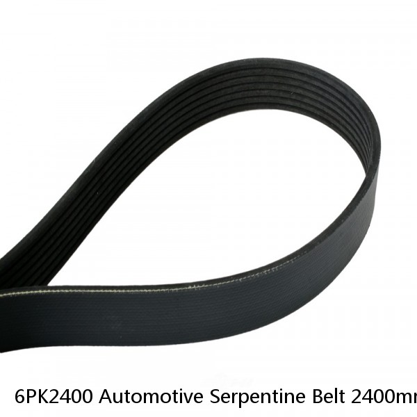 6PK2400 Automotive Serpentine Belt 2400mm x 6 ribs 2400mm Effective Length PK Belt for FORD HOLDEN JAGUAR