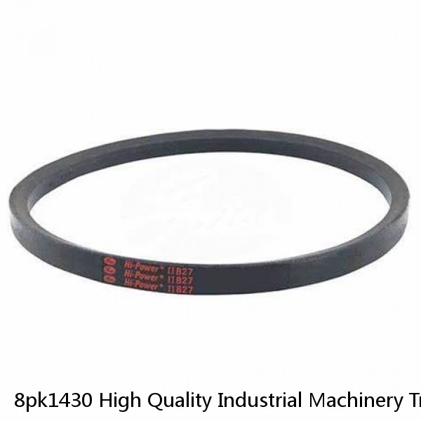 8pk1430 High Quality Industrial Machinery Transmission Pk Drive Belts Ribbed Belt